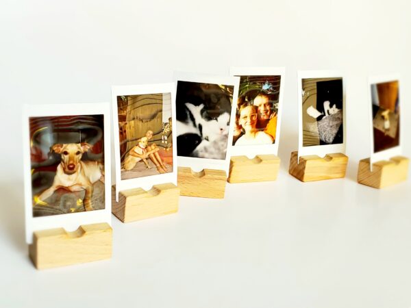 Hard Wood Block Photo Holder - Image 5