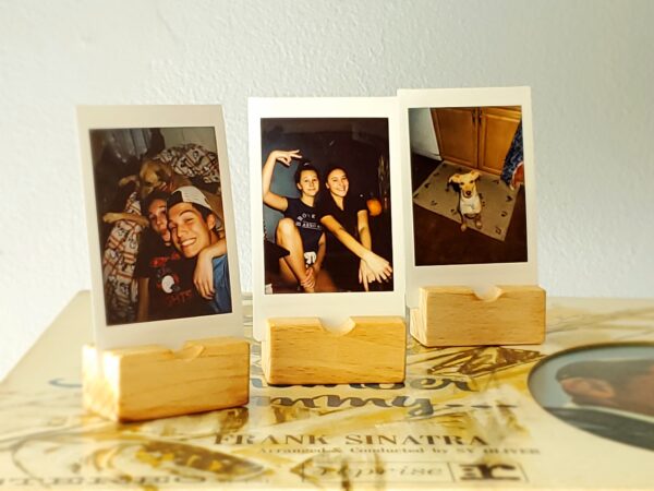 Hard Wood Block Photo Holder - Image 4