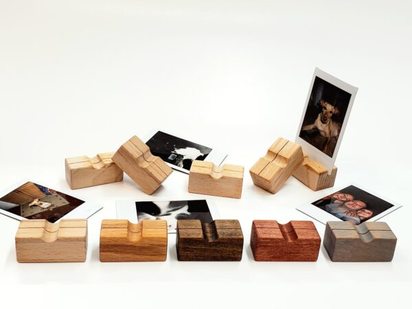 Hard Wood Block Photo Holder - Image 3