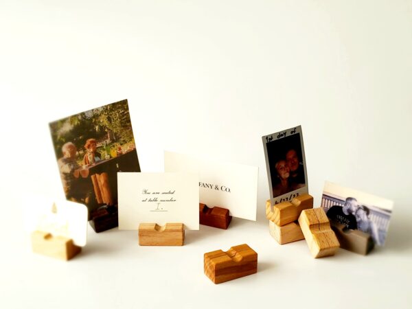 Hard Wood Block Photo Holder - Image 7