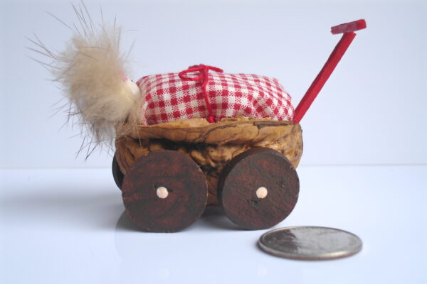 Walnut Carriage With Baby - Image 31