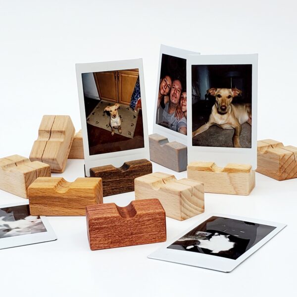 Hard Wood Block Photo Holder - Image 6