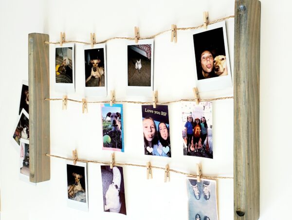 Wall mounted polaroid pictures rack - Groovy Style - Image 2