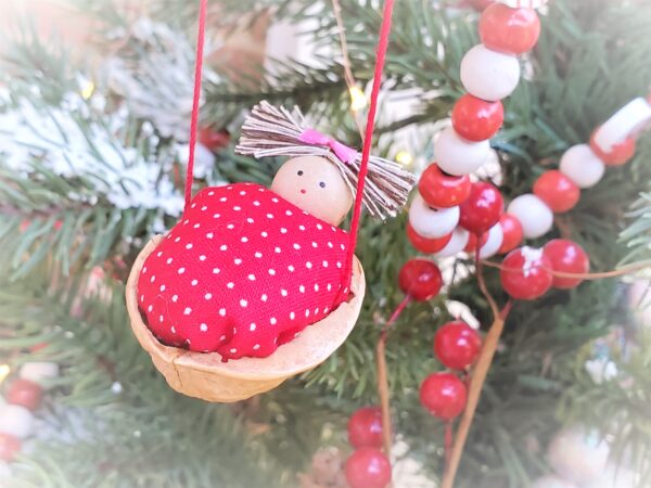 Walnut Babies Christmas Ornaments