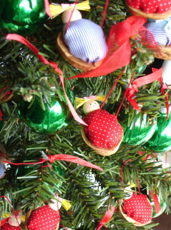 Buy more save more- Dozen- Walnut Babies Christmas Ornaments - Image 13